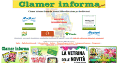 Desktop Screenshot of clamerinforma.it