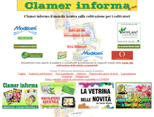 Tablet Screenshot of clamerinforma.it